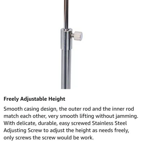 New! Adjustable Stainless Steel Double Hook Handbag Display Stand! - Picture 5 of 10